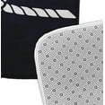 thumbnail image 3 of Simply Daisy 34" x 21" Plush Microfiber Navy Carrick Bend Bath Mat, 3 of 3