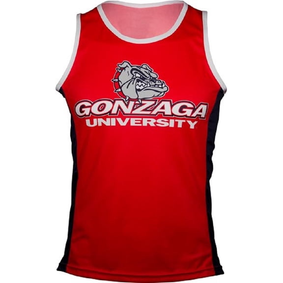 NCAA Men's Gonzaga Bulldogs RUN/TRI Singlet - X-Small