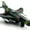 Jet Green/Black, variant on National Air Force Jet with Light & Sound Diecast Model Toy Jet NO Box, Jet Black, Size: 6, Fun Stuff