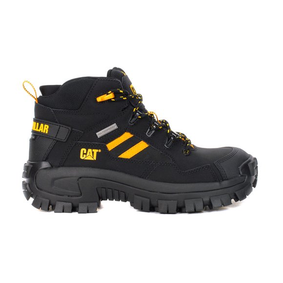 Caterpillar Men's Invader Mid Vent Black Composite Toe Work Boots P726142 - 9.5 (Wide)
