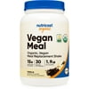 Nutricost Organic Vegan Meal Replacement Shake Powder (Vanilla) - Non-GMO Supplement
