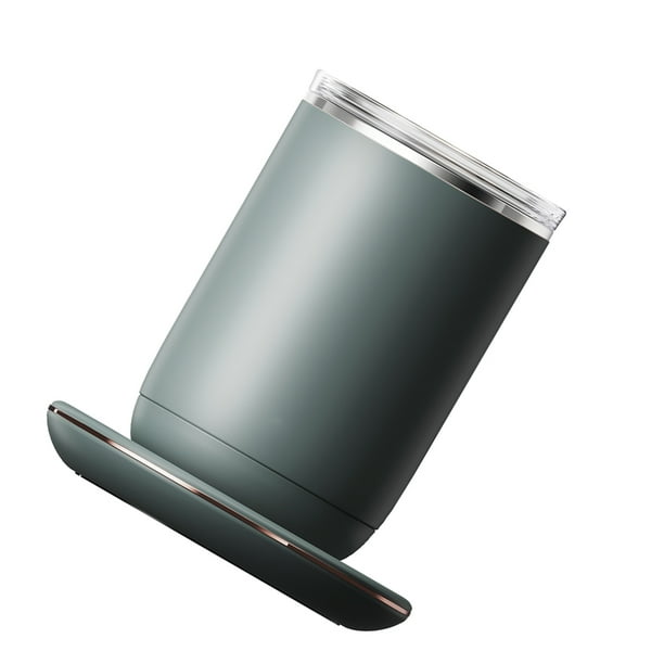Cateissary Taza agitadora, taza mezcladora, agitador de bebidas, panel táctil de tamaño compacto, accesorios de oficina inteligentes, leche, regalo dulce Cocina y Comedor Verde 300ml Cateissary HA071561-02