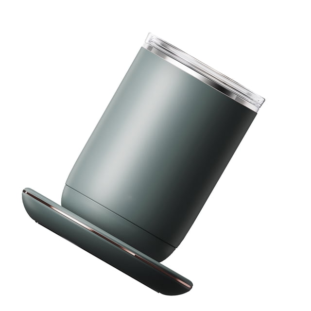 Wosthever Taza agitadora, taza mezcladora, agitador de bebidas, panel táctil a prueba de herrumbre, accesorios de oficina inteligentes, mano de obra fina, Cocina y Comedor Verde 300ml Wosthever HA071561-02