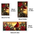 thumbnail image 4 of YIMEIS Merry Christmas Fall Kitchen Rugs Set of 2, Xmas Holiday Christmas Tree Kitchen Mat Decor Home Decorations, Green Christmas Mats for Kitchen Floor - 16''*24'' and 17''*47'' in, 4 of 10