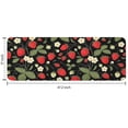 thumbnail image 7 of Strawberry Plants Fruit Flower Leaf Kitchen Rug Mat,Kitchen Runner Rugs Non Skid Washable,Decorative Kitchen Floor Mats for Kitchen,Sink,Laundry,17"x47.2", 7 of 7