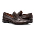 thumbnail image 5 of Hakki Men's Paola Slip On Leather Loafers, Brown,7-7.5 M US, 5 of 7