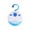 color, variant on JilgTeok 2 Packs Portable Shower Radio with AM/FM, Built-in Speaker, 12 Hours Battery Life, Water Resistant Design for Bathroom, Outdoor, and Travel Use