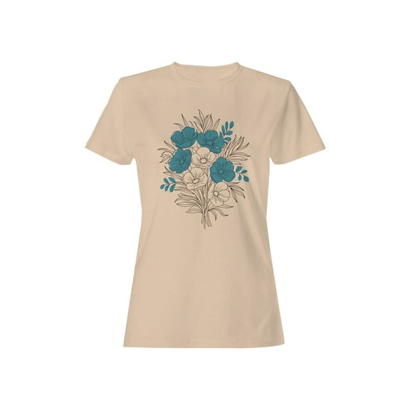 Elegant Floral Wall Women's T-shirt