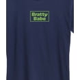 thumbnail image 3 of Instant Message - Bratty Babe - Women's Short Sleeve Graphic T-Shirt, 3 of 6