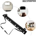 thumbnail image 3 of 1 Set Tv Wall Mount Bracket Hanging Rack Studless Tv Mount Renter Friendly Tv Wall Mount No Drill Tv Mount Tv Wall Mount No Drilling Tv Wall Mount 40 Inch Tv Stand Wall-Mounted, medium, Black, 3 of 8