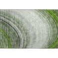 thumbnail image 2 of Addison Rugs Mayfield Washable Transitional Waves Green Rectangle Rug, 1'8" x 2'6", 2 of 5