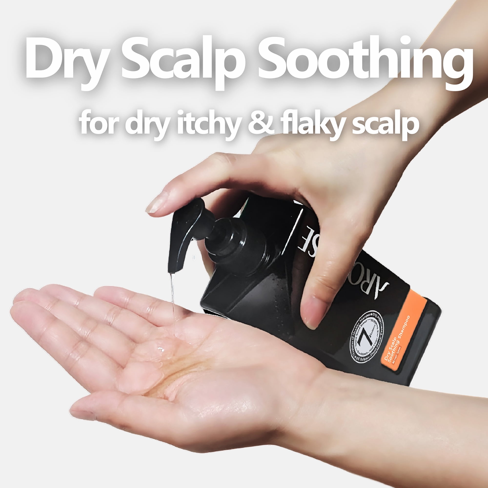 Aromase Dry Scalp Soothing Shampoo, Moisturizing Shampoo, 14 oz