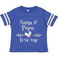 thumbnail image 3 of Inktastic Nana and Papa Love Me- Heart Grandchild Boys or Girls Toddler T-Shirt, 3 of 5