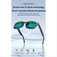thumbnail image 3 of Gafas Inteligentes con IA, Bluetooth 5.4, Altavoz, Traductor de 145 Idiomas en Tiempo Real, Gafas de Sol con IA para Hombre y Mujer B, 3 of 5