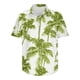 thumbnail image 4 of Blusa y camisa de manga corta con cuello vuelto Camisa casual para hombre Camisa de bolos vintage de manga corta Camisas de verano de playa cubana Camisa con botones Blusa para hombre Poliéster, 4 of 5