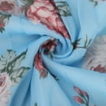 thumbnail image 6 of Womens Dresses Summer Women's Ruffle Short-sleeved V-neck Digital Print Dress, 6 of 6