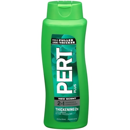 Pert Plus Thickening 2x 2 in 1 Shampoo & Conditioner, 25.4 fl. oz. Bottle