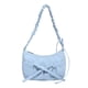 thumbnail image 1 of Bolso bandolera informal personalizado con cordón plisado y encaje perezoso para axila con lazo en el hombro 8119-PZ20240616013163 azul, 1 of 9