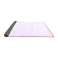 thumbnail image 2 of Ahgly Company Indoor Rectangle Solid Purple Modern Area Rugs, 2' x 4', 2 of 4