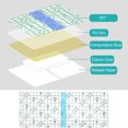 thumbnail image 6 of 24 Pcs Waterproof Shower Protector with Non Stick Center Pad, 4x12 inch Knee Replacement Stretch Transparent Adhesive Bandage Peritoneal Dialysis Accessories Protector Wound Cover Bandage, 6 of 6