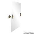 thumbnail image 3 of Frameless Rectangular Tilt Mirror with Beveled Edge in Satin Nickel, 3 of 5