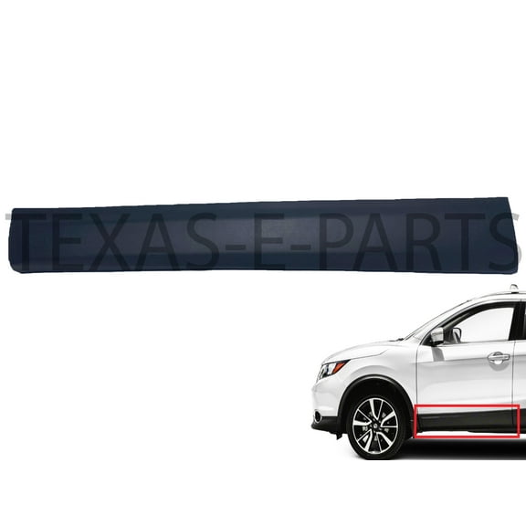2017 2018 2019 2020 2021 Compatible with Rogue Sport Front Door Molding Trim Lower Left Driver Side