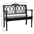 thumbnail image 4 of Safavieh American Homes Collection Benjamin Banc Noir Vieilli, 4 of 4
