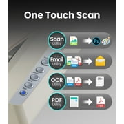 Plustek OpticSlim 1680 - High Speed Large Format Flatbed Scanner, scan Tabloid Size in 3 Seconds. Daul View Function Enable You to Quickly Check The Image Adjustment Effect