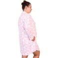 thumbnail image 4 of Angelina Women's Flannel Button Down Sleep Shirt Dress Pajama (1-Pack), 4 of 4
