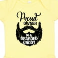 thumbnail image 4 of Inktastic Proud Owner of a Bearded Daddy Boys or Girls Baby Bodysuit, 4 of 5