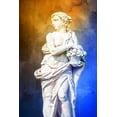 thumbnail image 2 of Hausenflock, Alan 23x32 White Modern Wood Framed Museum Art Print Titled - Greek Lady II, 2 of 4