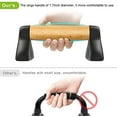thumbnail image 3 of Push Up Bars, Wooden Push Up Handles for Floor, Sturdy Pushup Stands for Men & Women Home Gym Strength Training Equipment Fitness, Wood Pushup Bar Handle Grip, 2 Pack, 3 of 8