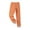 Orange, variant on Hfolob Girl Pants Toddler Kids Girls Cotton Thick Fleece Lined Warm Leggings Pantihose Stretchy Basic Ninth Ankle Length Pants Pantyhose For Winter Stocking