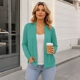 thumbnail image 6 of OGLCCG Cardigan for Women Long Sleeve Open Front Cardigan Sweater Casual Soft Knit Coat S-3XL, 6 of 8