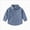 Blue, variant on Boys Cotton Linen Shirt Button Down Shirt Long Sleeve T Shirt Beach Shirt Tee Casual Tops 6-12 Months 12-24 Months 2t 3t 4t 5t 6t 7t 8t 9t Children Yellow 18-24 Months