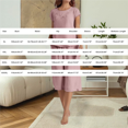thumbnail image 6 of Womens Pajamas Plus Size Set Short Sleeved 3/4 Length Pants Two Piece for Middle and Elderly People Home Wear., 6 of 6