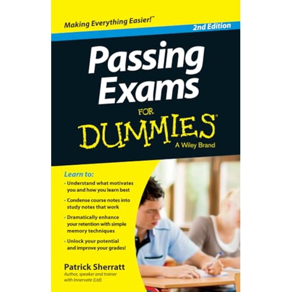 Pre-Owned For Dummies: Passing Exams for Dummies (Paperback)