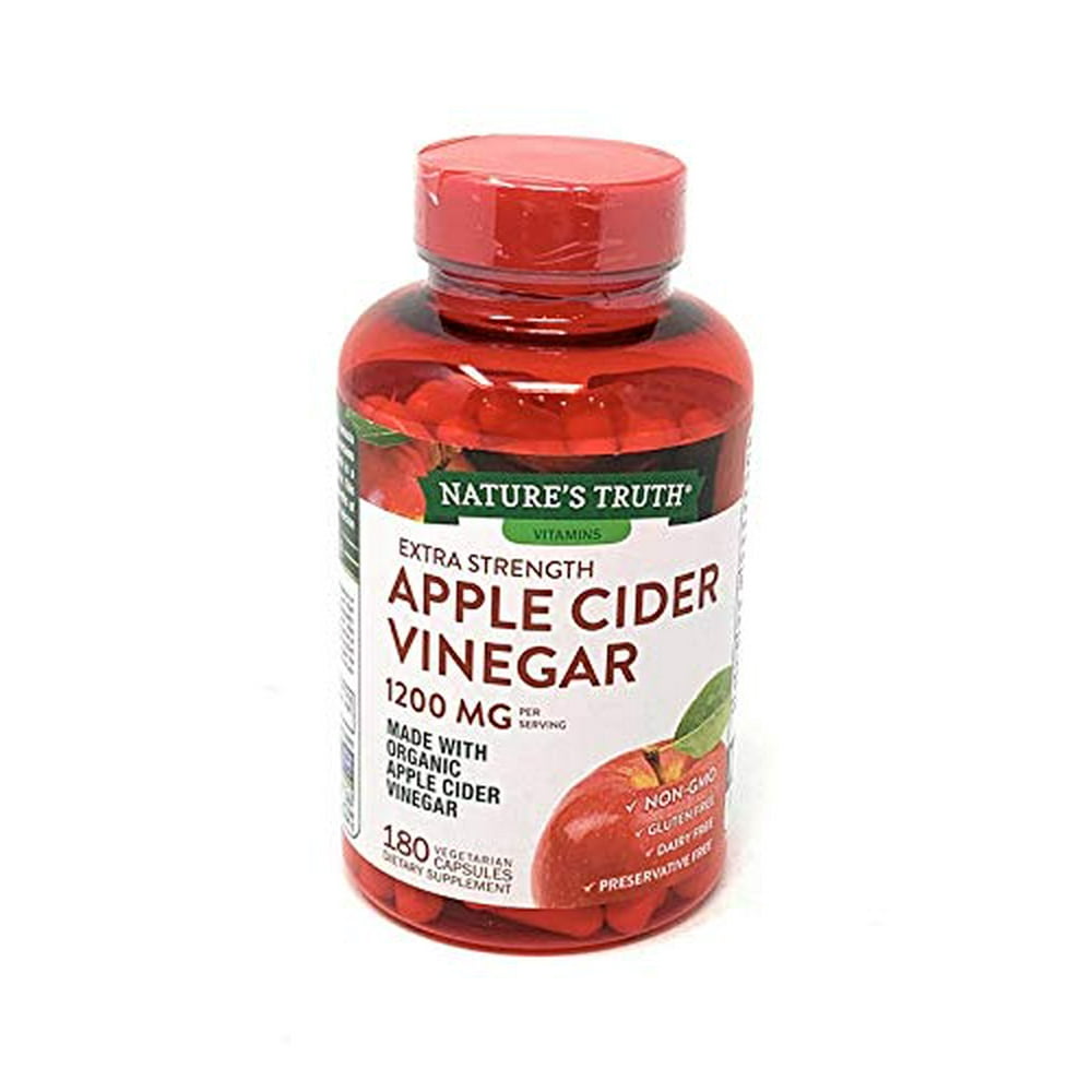 Nature's Truth Organic Apple Cider Vinegar Extra Strength Quick Release