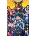 thumbnail image 1 of Exclusiva! Cobija Frazada Ultra Suave My Hero Academia Collage Amarillo, 1 of 1
