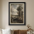thumbnail image 3 of IDEA4WALL Premium Frame Wall Art The Vale of Dedham by Artist John Constable Classical Historical Print Fine Art Traditional Artwork for Living Room, Bedroom, Office - 26"x36" Black, 3 of 5
