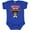 Royal Blue, variant on Inktastic Australian Shepherd Dog Gift Boys or Girls Baby Bodysuit