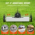 thumbnail image 3 of KFFKFF 50Lbs Rolling Magnetic Sweeper, Push-Style Magnetic Debris Collector, 24-inch Broad Magnetic Lawn Collector with Extendable Handle, Simplified Cleaning of Workshop Garage Yard, 3 of 9