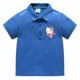 thumbnail image 3 of Hello Kitty nueva ropa para niños camisa polo de algodón de dibujos animados para bebé chica dulce lindo moda top chico guapo solapa uniforme camiseta, 3 of 5