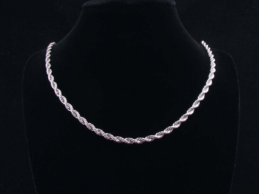 Polish Finsh 2MM Rope Chain 