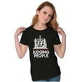 thumbnail image 3 of Judging People Lincoln Memorial DC Womens Fitted Plus Size Graphic Tee Brisco Brands 2X, 3 of 5