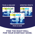 thumbnail image 4 of Sparkle Tear-a-Square Double Roll has 110 2-ply sheets Paper Towels, 6 Double Rolls, 4 of 7