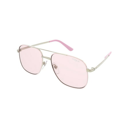 Vogue Women's Gigi Hadid VO4083S-323/5-55 Pink Aviator Sunglasses