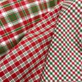 thumbnail image 5 of JCS Merry and Bright 4 Plaid Homespun Cotton Fabric Sold by the Yard, 5 of 8