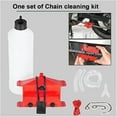 thumbnail image 3 of Motorcycle Chain Cleaning Kit  Accessories Chain Cleaning Brush Motorcycle Chain Cleaning Machine Kit Brush Gear Cleaner Tool Motorbike Chains Lube Device Lubricating Accessory Chain Cleaning Tool(Rojo), 3 of 7