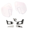 thumbnail image 1 of Barra De Cepillo Universal Guardamanos De 2 Piezas Para De De La Suciedad De De ATV Claro Yotijar Deflector de guardamanos de motocicleta, 1 of 10